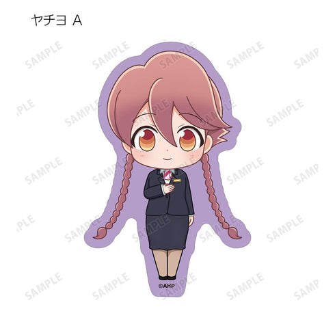 『アポカリプスホテル』トレーディング ちびキャラ ホテルモントレ制服&モーニングスタッフver. ダイカットステッカー(単位/BOX)